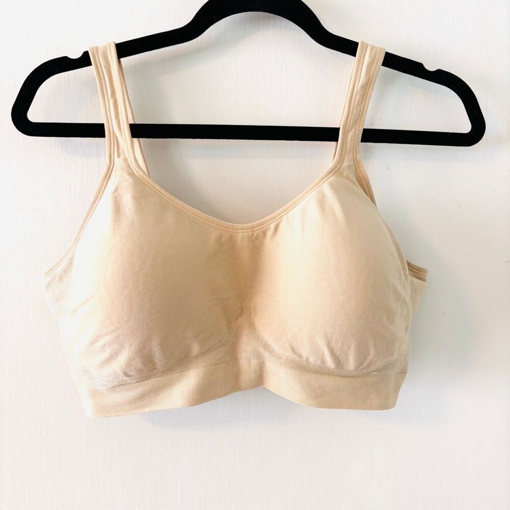 Truekind 2X comfort shaping bra beige nude color
